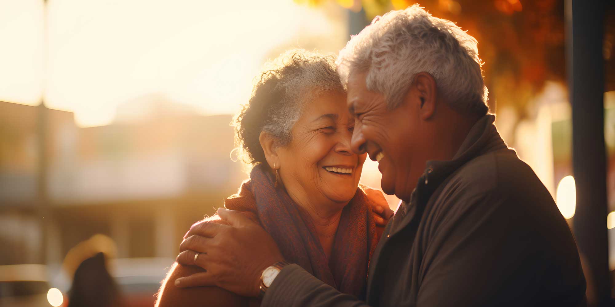 Couple enjoying retirement
